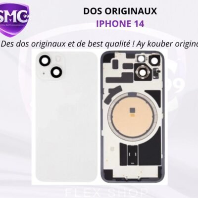 Dos Iphone 14 Simple – Blanc