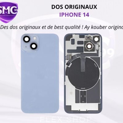 Dos Iphone 14 Simple – Bleu ciel