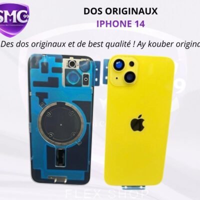 Dos Iphone 14 Simple – Jaune