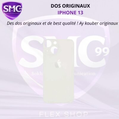 Dos Iphone 13 Simple – Blanc