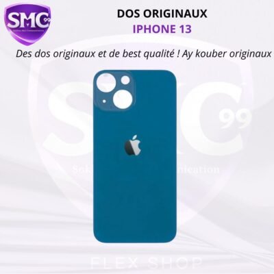 Dos Iphone 13 Simple – Bleu Turquoise