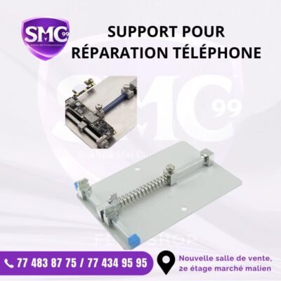 Support pour réparation téléphone
