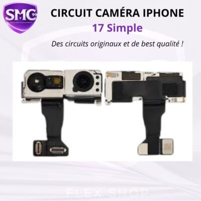 Caméra selfi iPhone 17 simple
