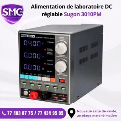 Alimentation de laboratoire réglable sugon 3010PM