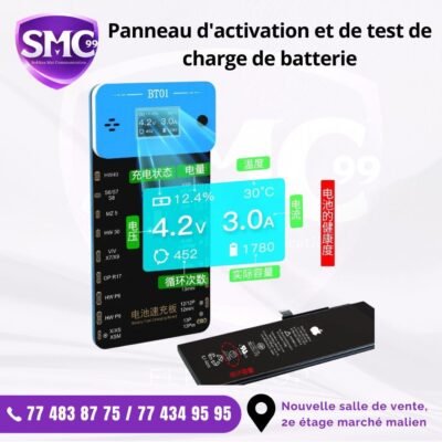 Panneau d&rsquo;activation et de test de charge de batterie