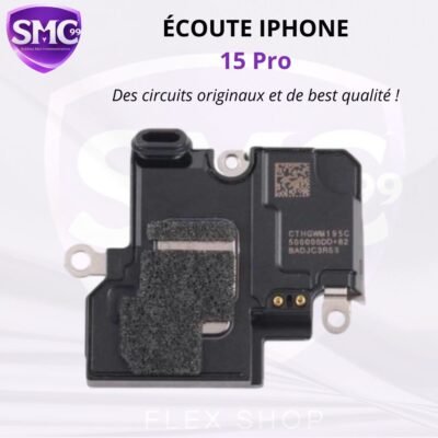 Écoute iPhone 15 pro