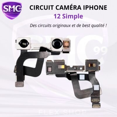 Caméra selfi iPhone 12 simple