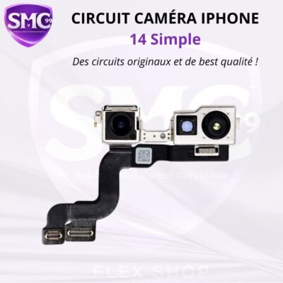 Caméra selfi iPhone 14 simple