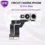 Caméra selfi iPhone 15 pro max