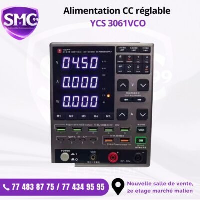 Alimentation CC réglable YCS 3061VC